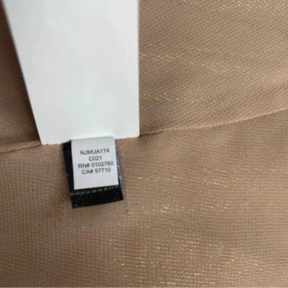 Kate spade Skirt The Rules metallic gold pleated midi skirt 11852 - Picture 7 of 8